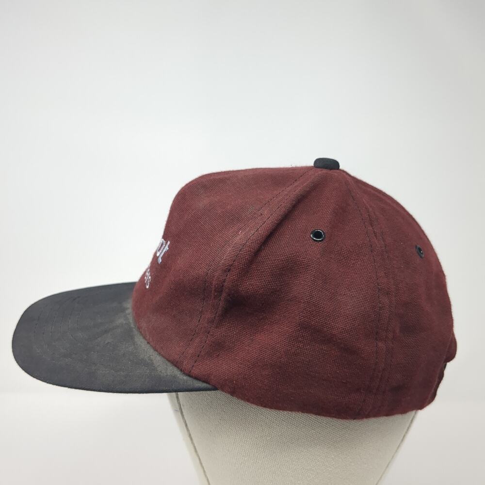 Simplot Soilbuilders Snapback Hat Red One Size Ad… - image 3